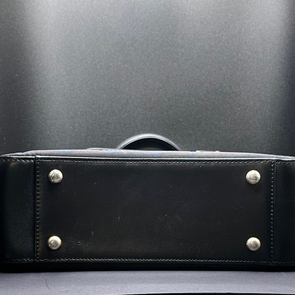 MCM Munchen Designed by‎ Michael Cromer Canvas Bag with Leather Handles - EUC - Picture 6 of 10